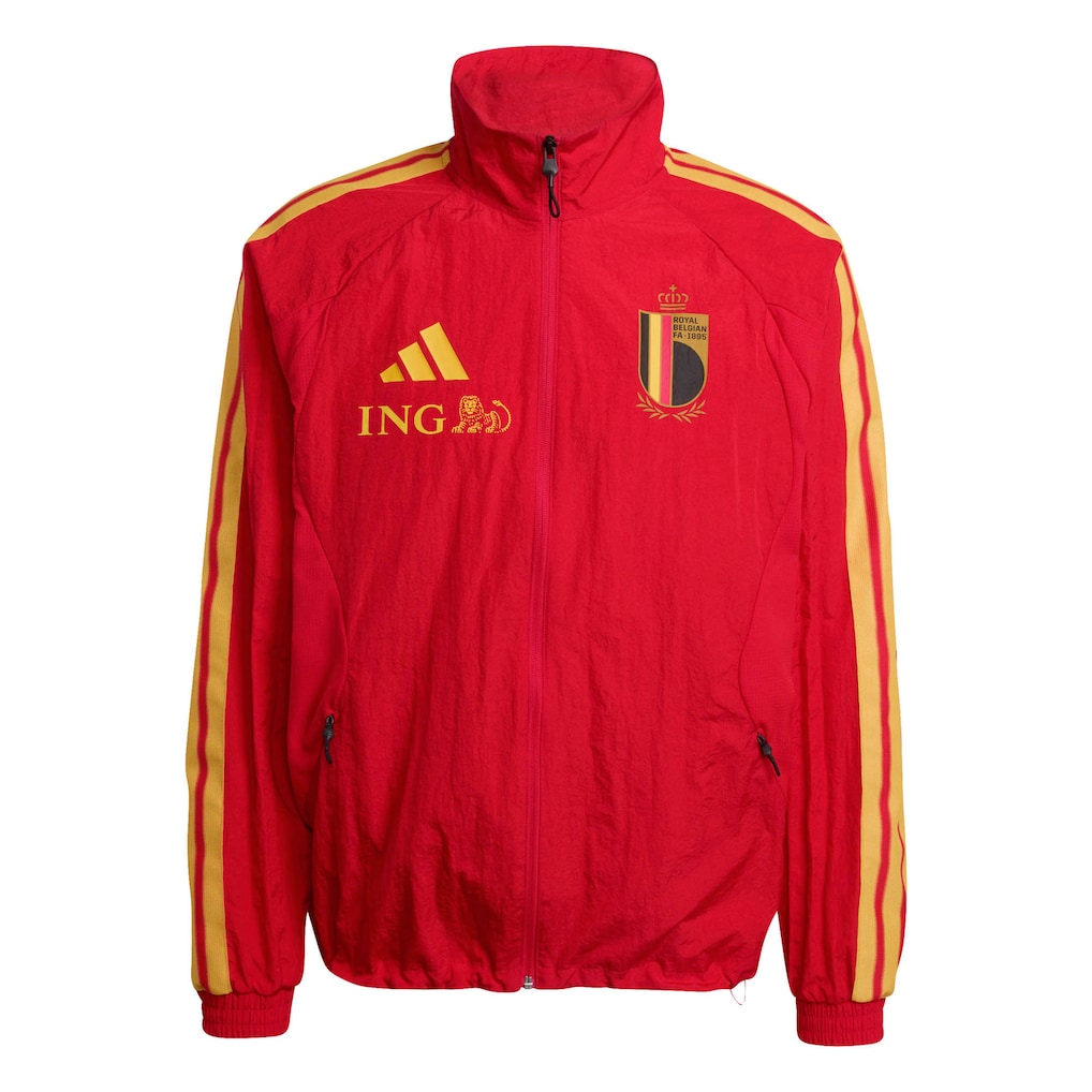 Belgium adidas Home Anthem Jacket - Red