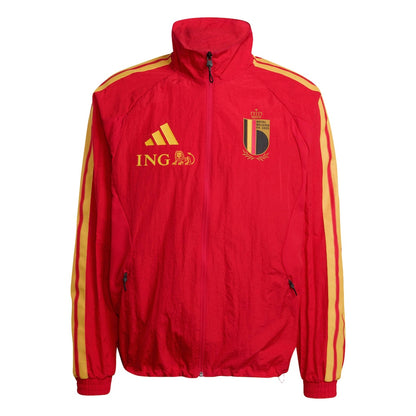 Belgium adidas Home Anthem Jacket - Red