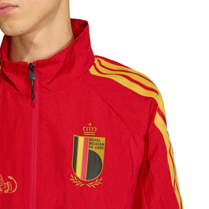 Belgium adidas Home Anthem Jacket - Red